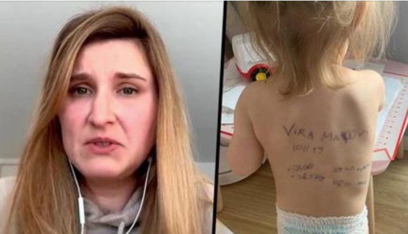 Написала дані на спині 3-річної дочки: українка розповіла, як рятувалася від війни