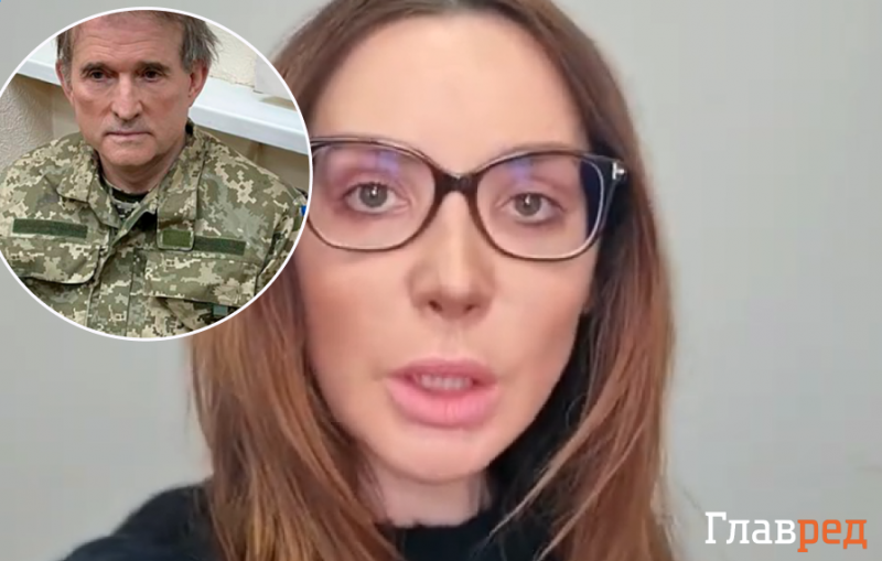 З'явилася дружина Медведчука Оксана Марченко і грізно звернулася до Зеленського