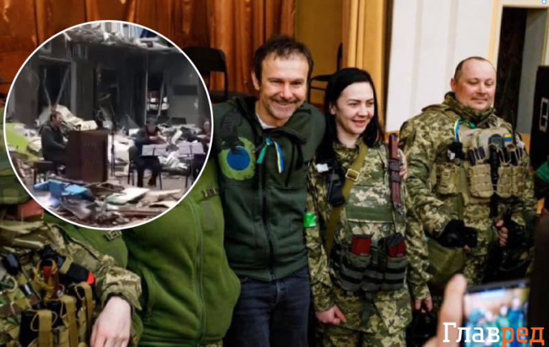 Вакарчук эмоционально выступил на руинах Харькова и показал удивительную находку