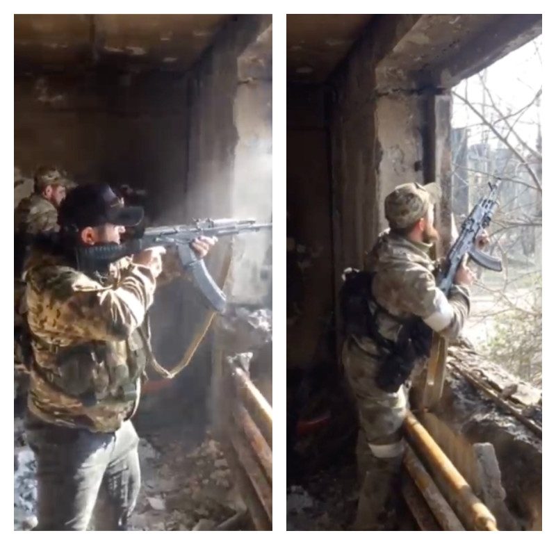 Кадыровцы вступили в "ожесточенный" бой с бандеровским воздухом - эпичные кадры