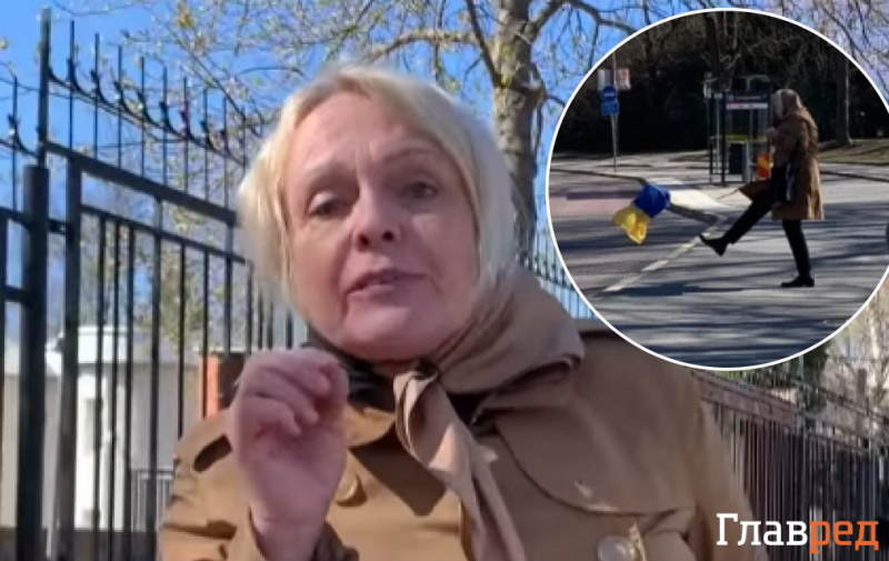 Россиянка набросилась на украинку в Швеции и растерзала украинский флаг