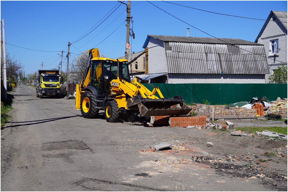 В деокупованому Тростянці частково реставрували пам'ятку архітектури – садибу Круглий двір В деокупованому Тростянці частково реставрували пам'ятку архітектури – садибу Круглий двір