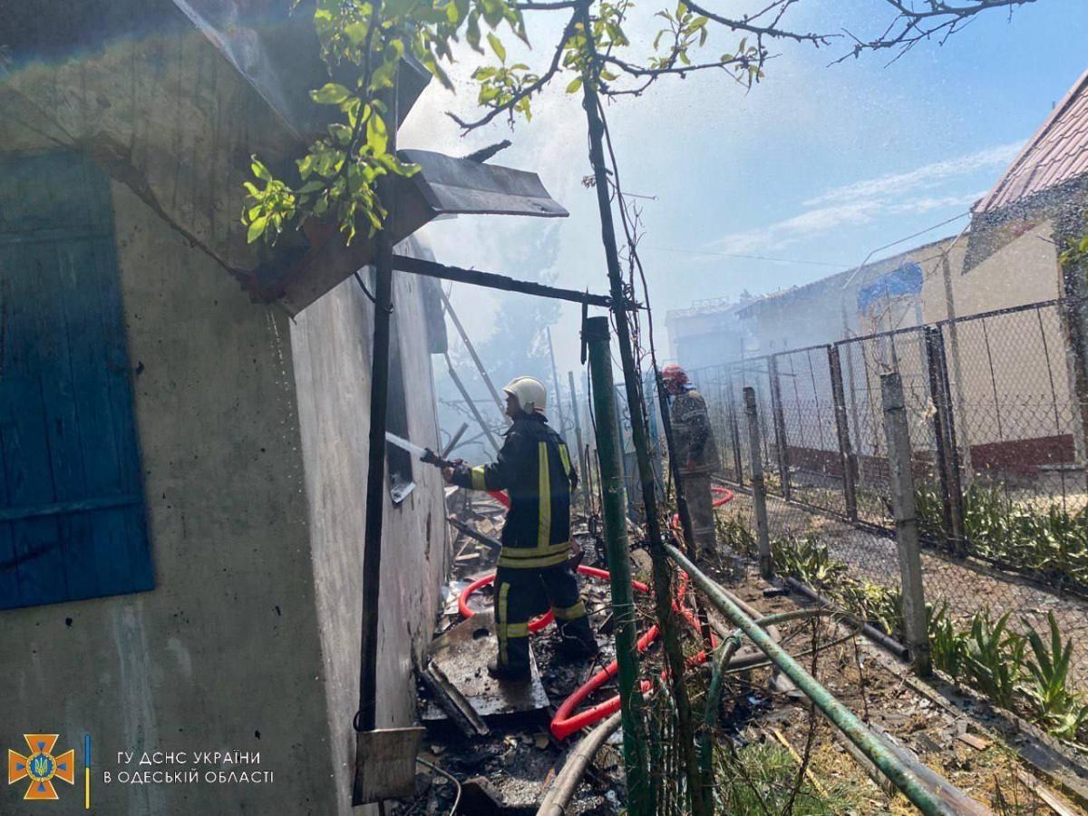 Наслідки ракетного удару окупантів по Одеській області 16 травня