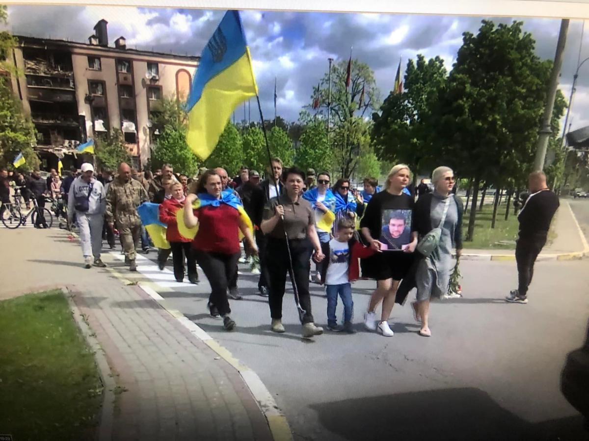 В Буче простились с защитником Украины - "бучанским терминатором"