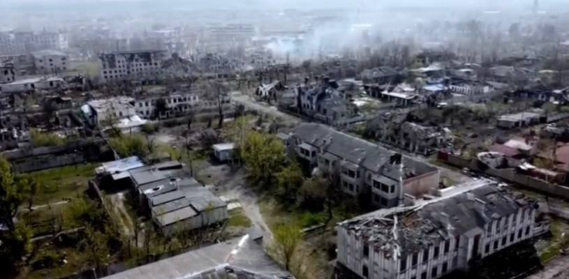 Так выглядит сейчас разрушенное оккупантами Рубежное в Луганской области