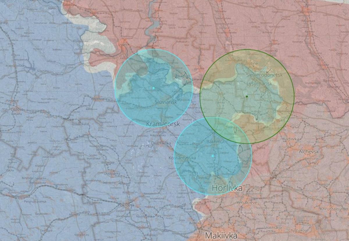 Радіус дії MLRS Радіус дії MLRS
