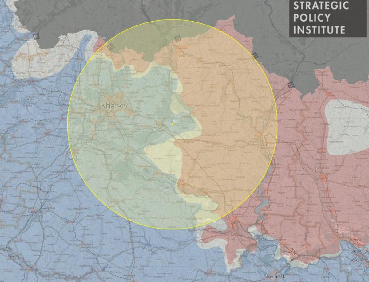 Радіус дії MLRS Радіус дії MLRS