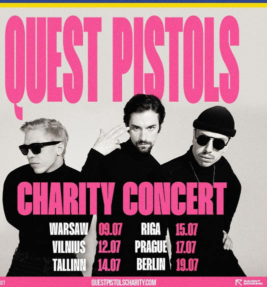 Экс-участники легендарных Quest Pistols воссоединились ради помощи Украине