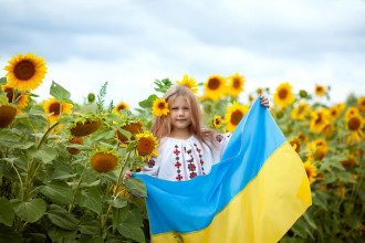 вышиванка, флаг украины