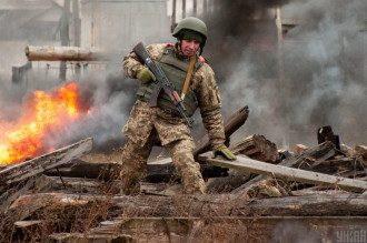 война в Украине, боец ТРО 