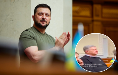 Зеленский, Порошенко