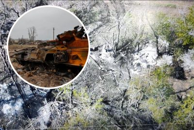 Нацгвардійці 'підсмажили' три ворожі БМП і знищили безліч орків на Ізюмському напрямку – фото