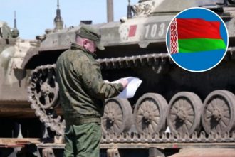 Беларусь стягивает военную технику к границе с Украиной