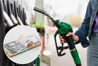 АЗС, гривні