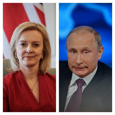Лиз Трасс, Владимир Путин 