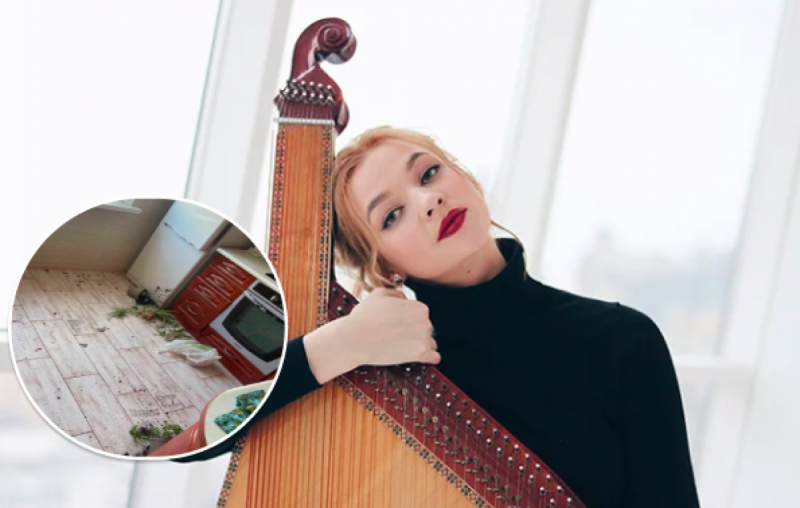 Известная украинская певица показала, что осталось от ее квартиры после ракетного удара по Киеву