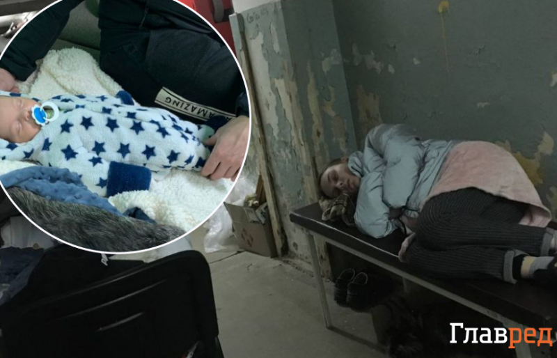 "Меняя подгузник, я плакала": месячный малыш прожил три недели в подвале под обстрелами оккупантов
