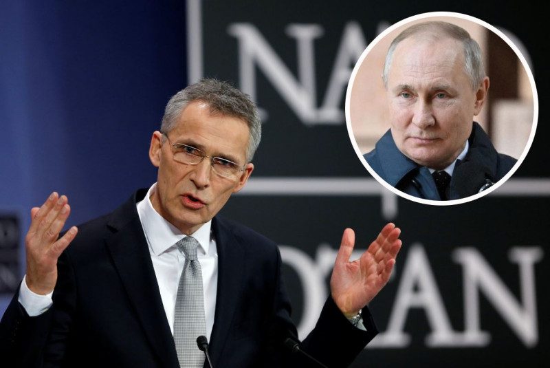 Немедленно вывести войска из Украины и начать переговоры: генсек НАТО обратился к Путину в День Победы