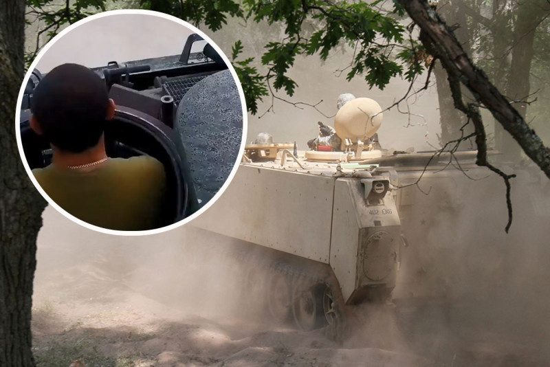 Зітруть росіян в порошок: з’явилося відео, як бійці ЗСУ розсікають на американських БТРах М113