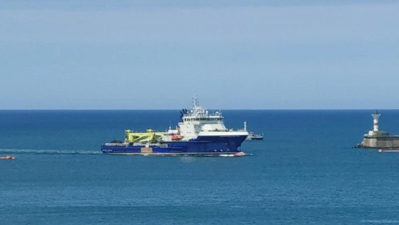 НП у Зміїного: у Севастополі засікли судно ЧФ Всеволод Бобров