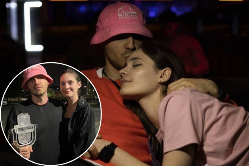 "Какой влюбленный взгляд!": лидер Kalush Orchestra и его девушка попали на первые полосы иноСМИ