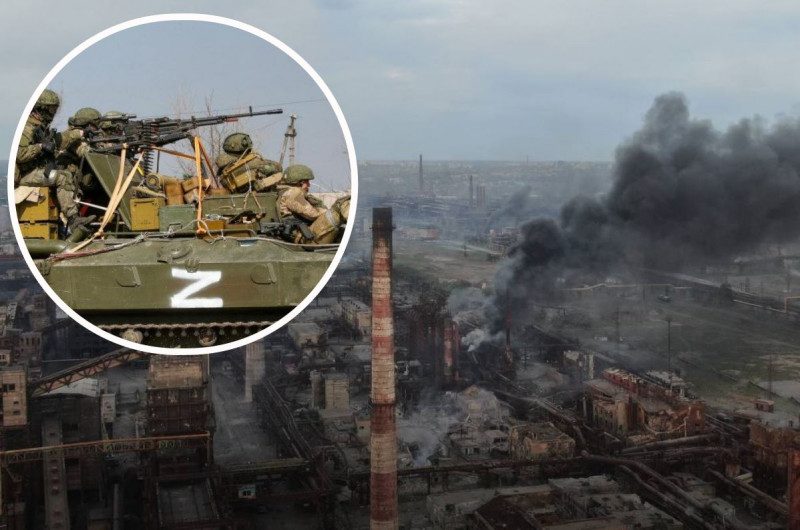 Російські загарбники планують знести Азовсталь