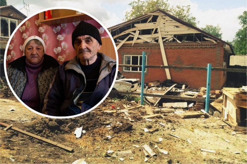 "Поховали жінку, а в її могилу влучила бомба": подружжя з Луганщини розповіло про втечу з пекла
