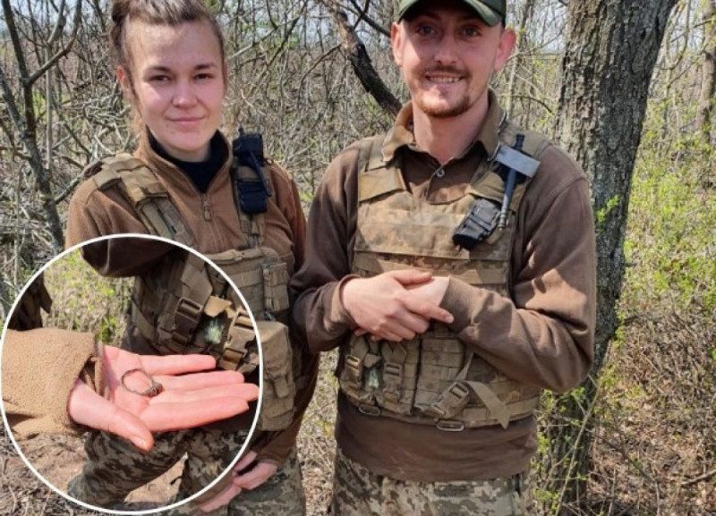 Вокруг война, а он стает на колено и зовет замуж: трогательная история любви бойца и девушки-офицера