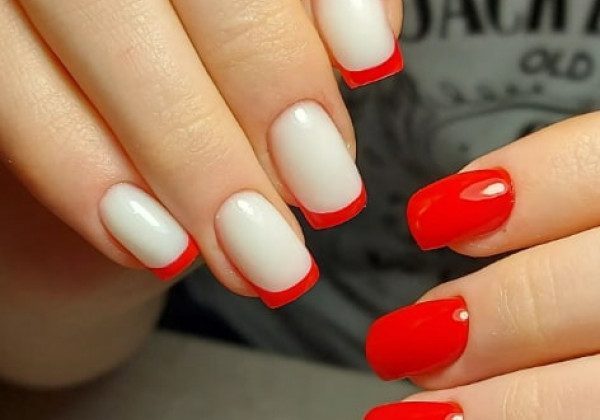 Гарний червоний манікюр 2022 Гарний червоний манікюр 2022