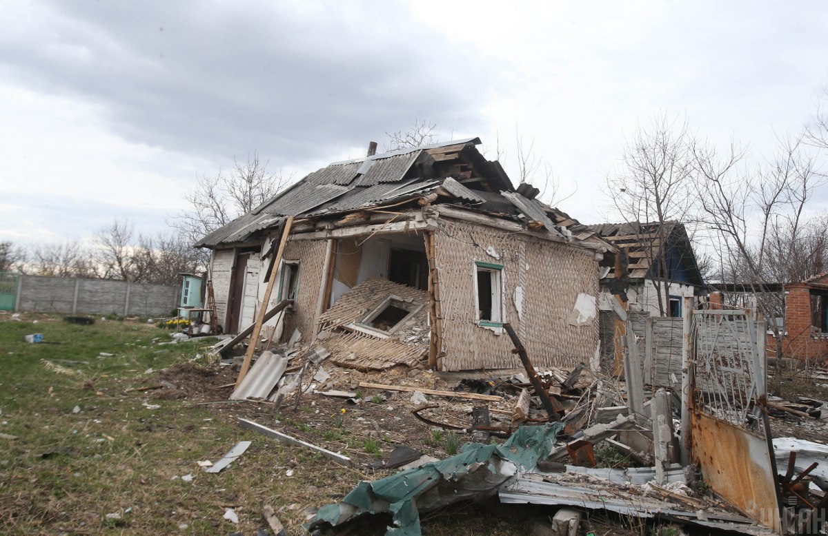 Село Андріївка в Бучанському районі на Київщині після російської окупації Село Андріївка в Бучанському районі на Київщині після російської окупації