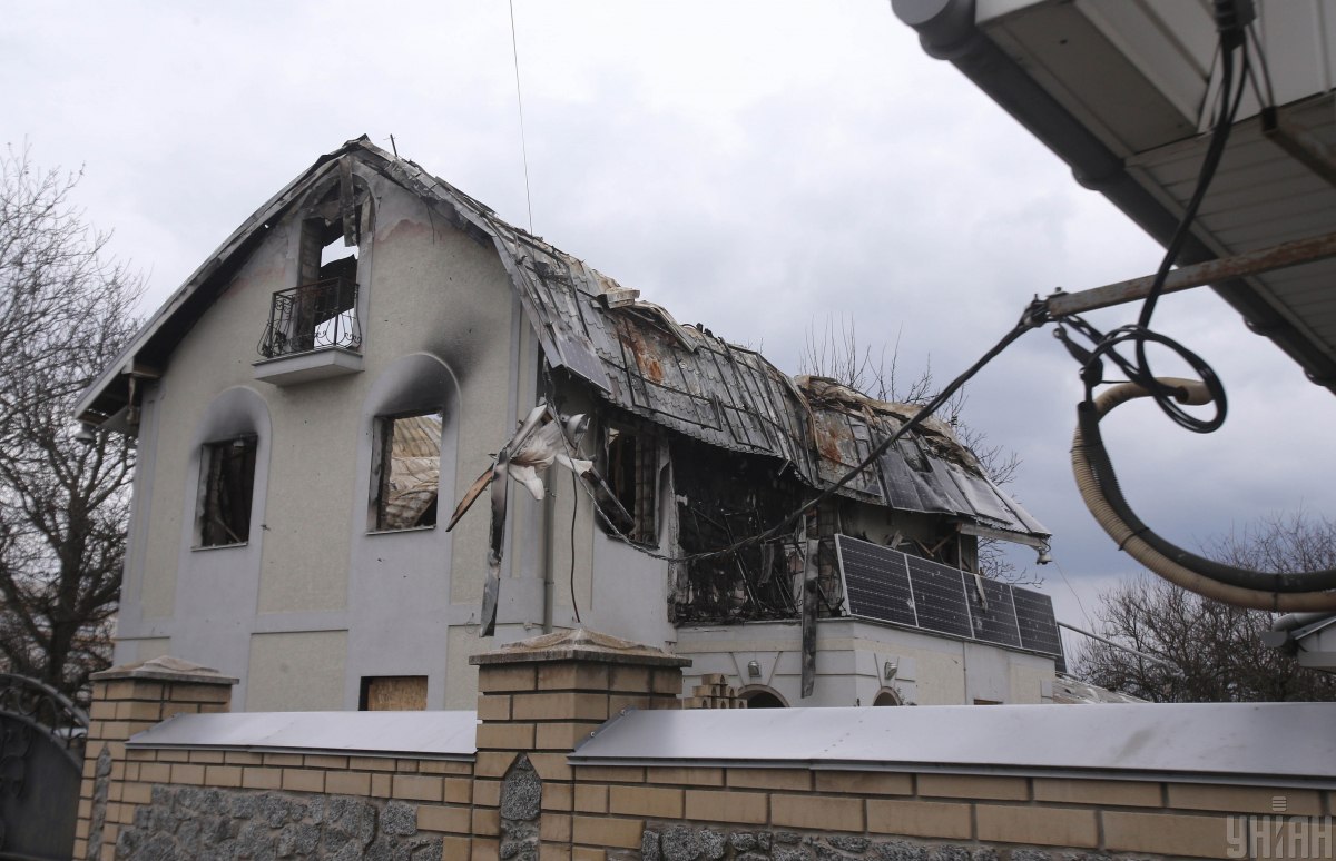 Село Андріївка в Бучанському районі на Київщині після російської окупації Село Андріївка в Бучанському районі на Київщині після російської окупації