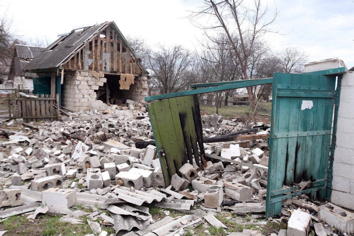 Село Андріївка в Бучанському районі на Київщині після російської окупації Село Андріївка в Бучанському районі на Київщині після російської окупації