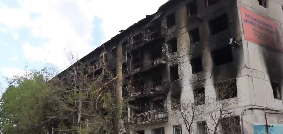 Наслідки російських обстрілів на Луганщині