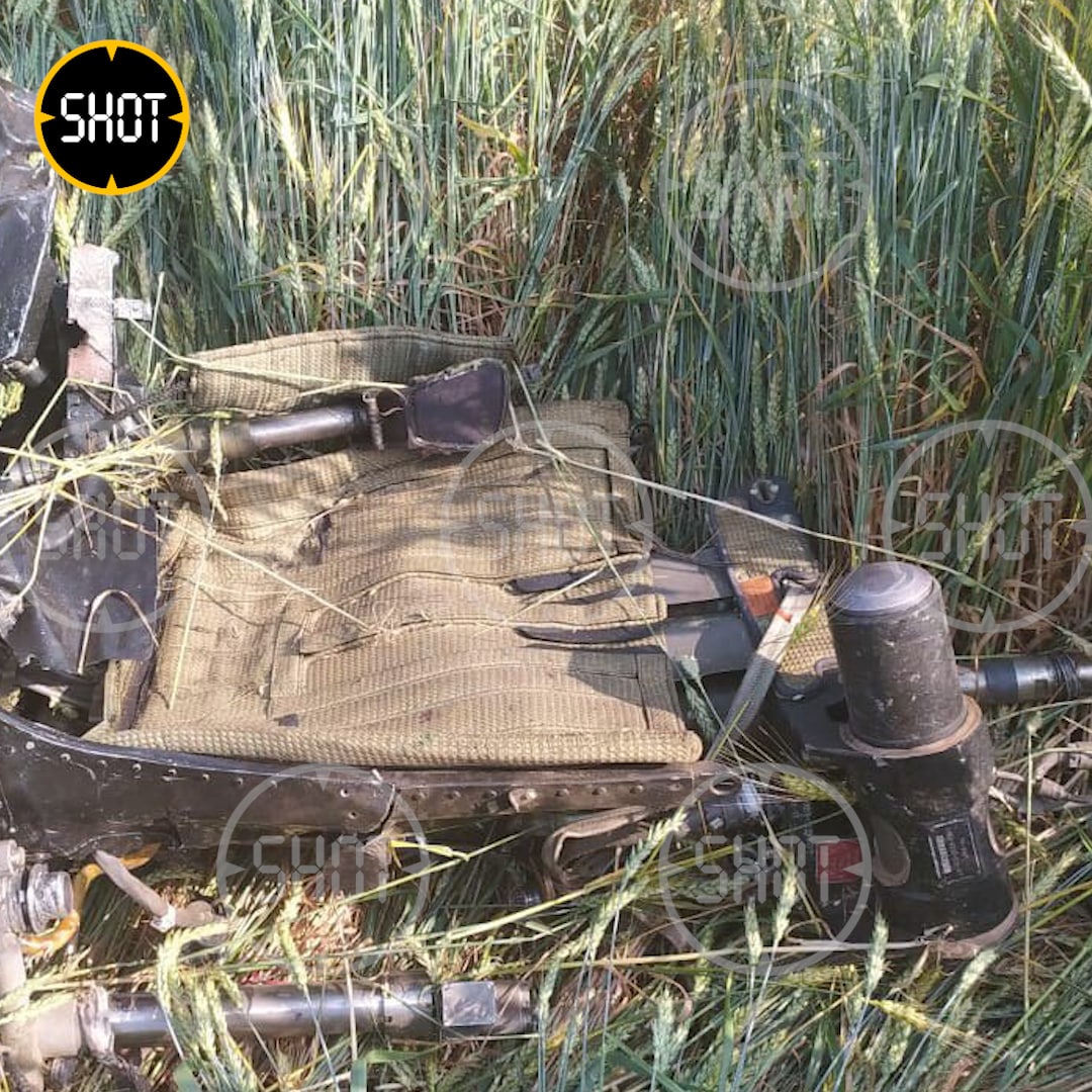 В РФ рухнув штурмовик Су-25