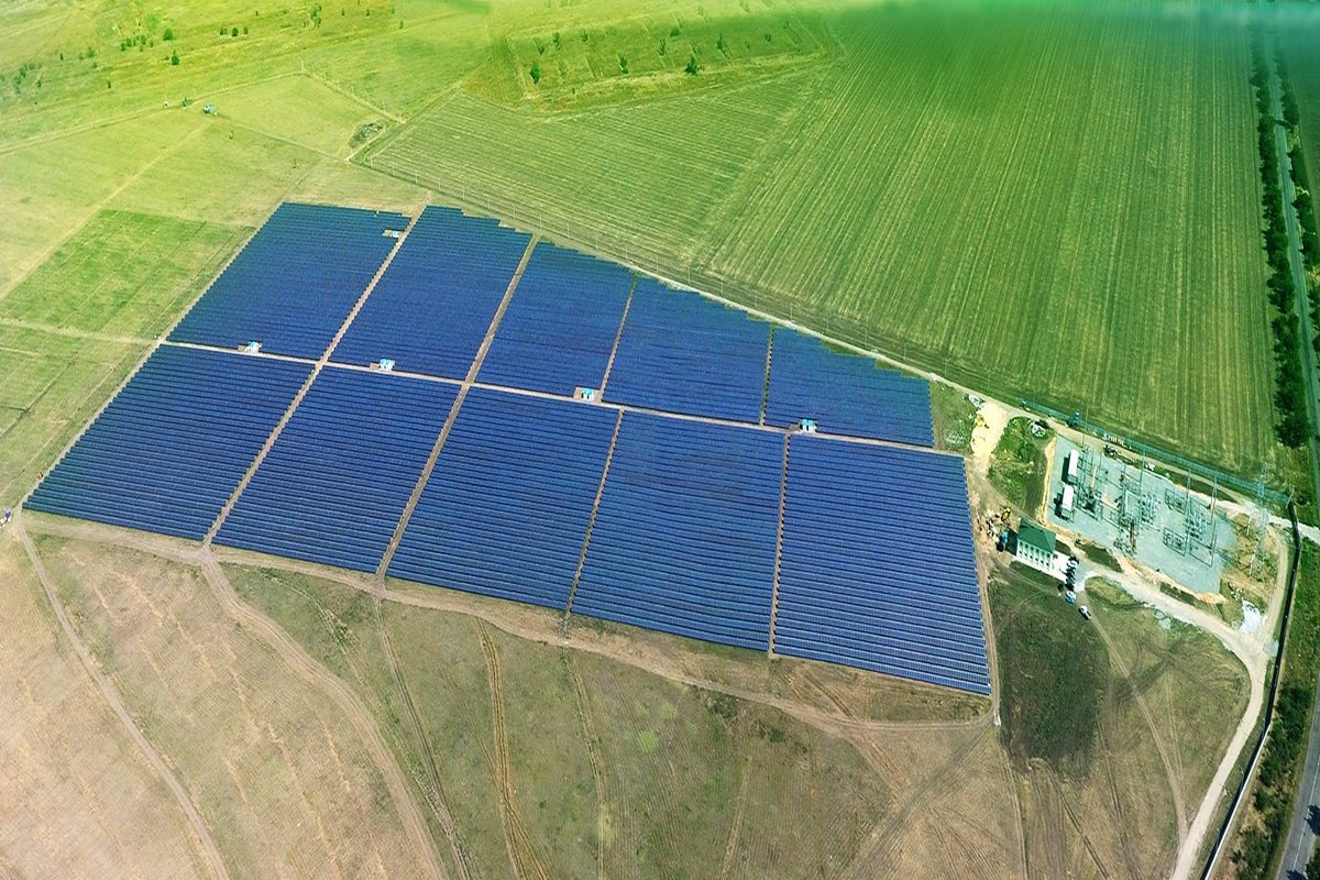 солнечные батареи, солнечная электростанция Токмак