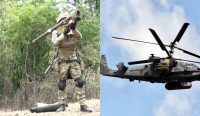Боєць ЗСУ збив з ПЗРК Ігла Ка-52 Алігатор військ РФ: знищення вертольота ворога він присвятив синові