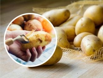 картошка, чистить картошку