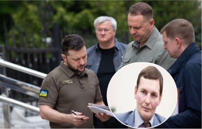 Володимир Зеленський, Андрій Єрмак, Євген Єнін Володимир Зеленський, Андрій Єрмак, Євген Єнін