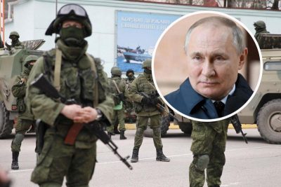 російські військові, Путін