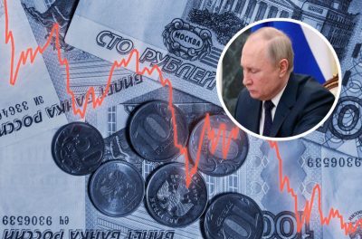 Путін, дефолт в рф, російські гроші