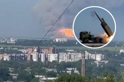 HIMARS, российские склады на луганщине