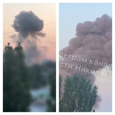 Взрывы в Николаеве 28 июня 2022 