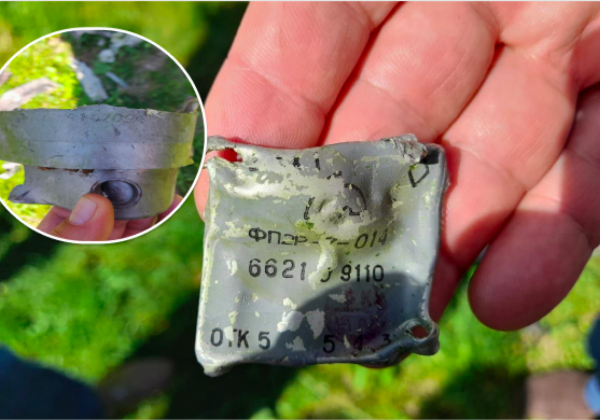 Залишилися одні уламки: український літак збив російську ракету в небі над Сумською областю