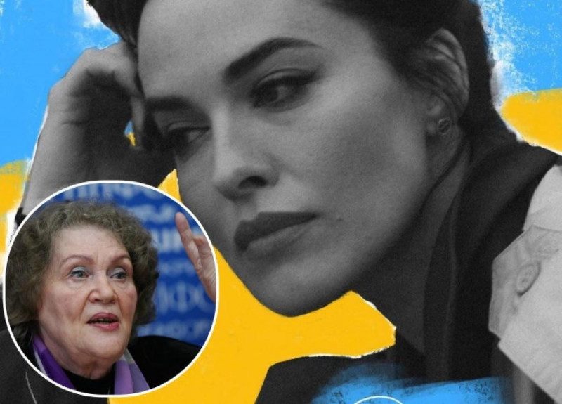 Астаф'єва пройняла українців до глибини душі віршем Ліни Костенко