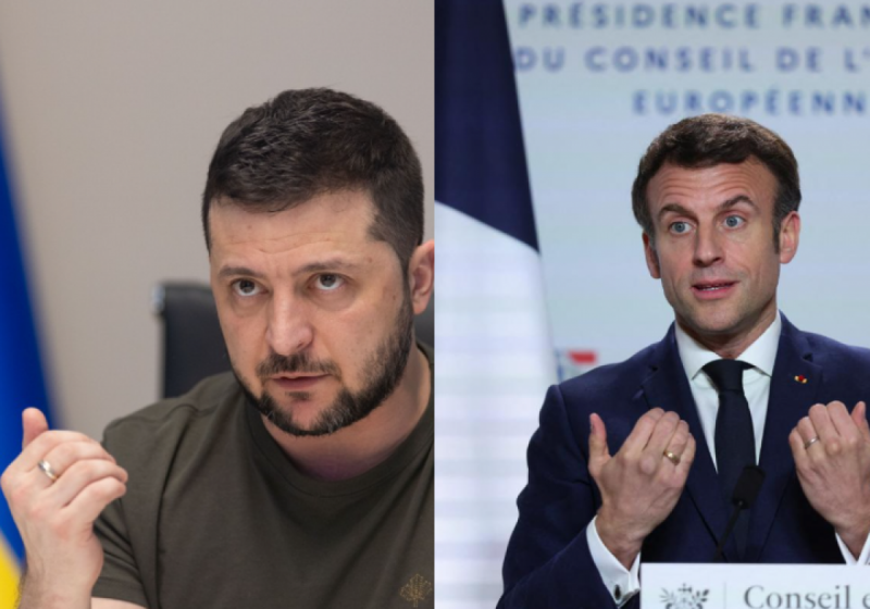 Україну вбивають, ми будемо відповідати: Зеленський відповів на заклики Макрона "не принижувати" РФ