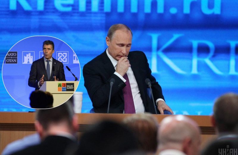 Унижать Путина не опасно, давление по максимуму поставит военную машину РФ на колени – Расмуссен