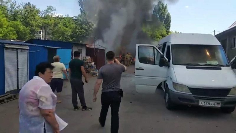 В Донецке обстреляли рынок, звуки "отлетов" слышали в оккупированной Макеевке