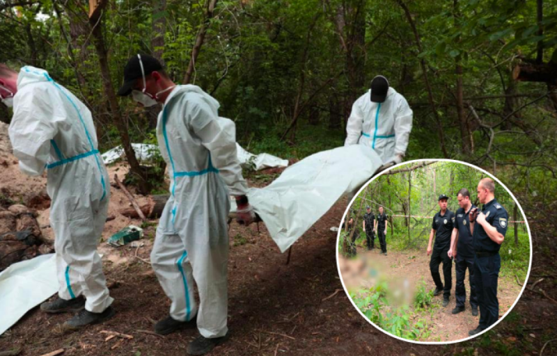 Оккупанты пытали и жестоко казнили: под Киевом нашли захоронение с замученными украинцами