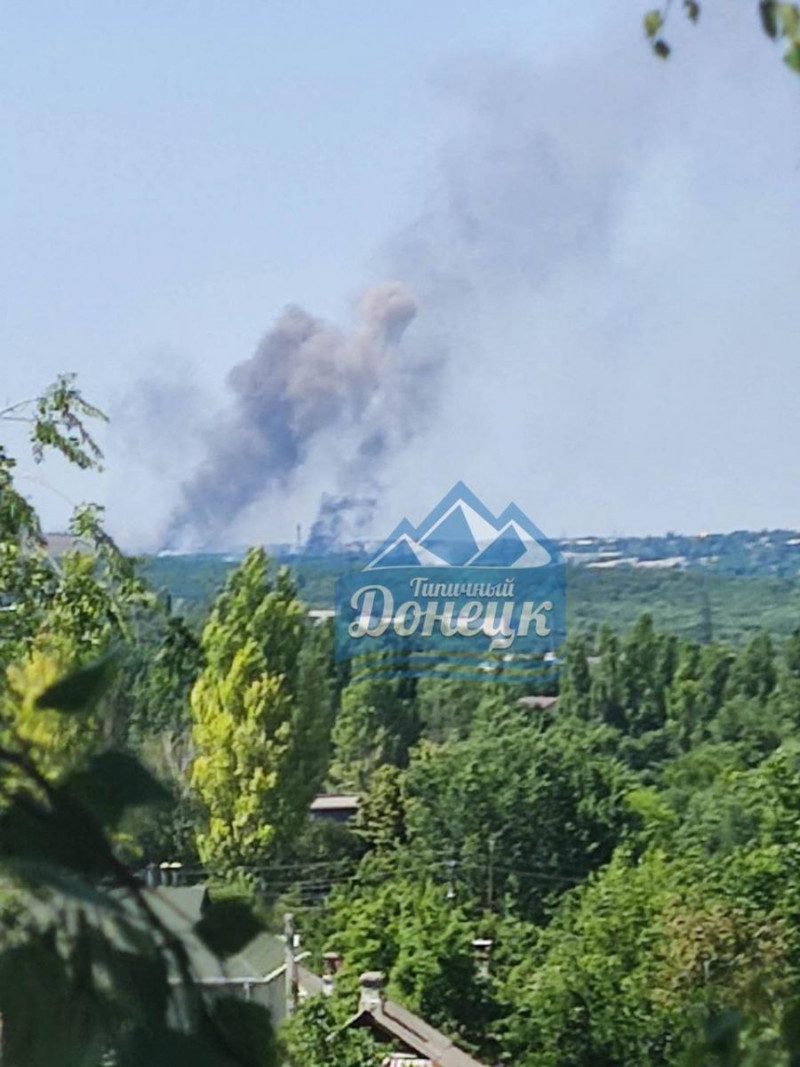 Взрывы в Донецке