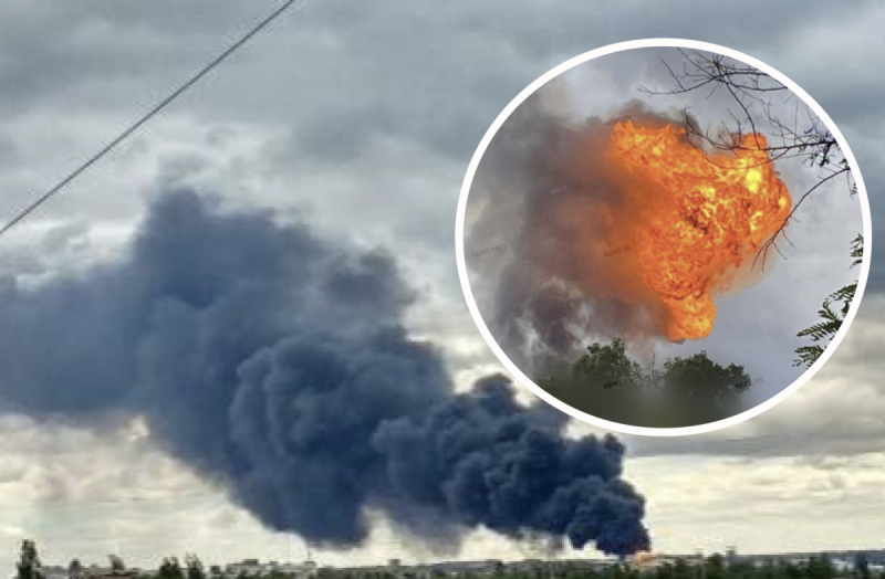 Ракетний удар по Миколаєву: в місті прогриміли вибухи і спалахнула потужна пожежа